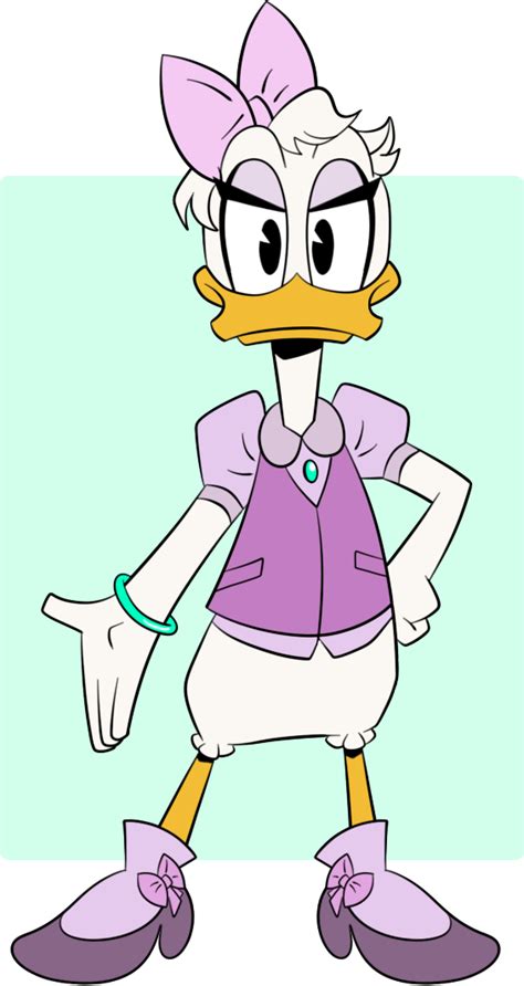 Daisy Duck in the style of Ducktales 2017 by Ciro1984 on DeviantArt