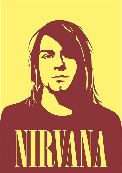 Nirvana, Kurt cobain, Rock posters