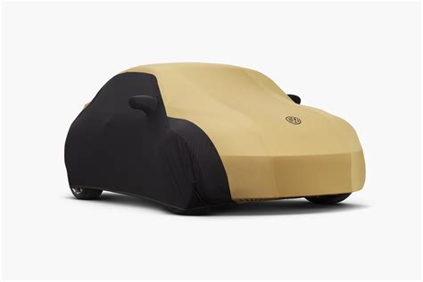 2014 Volkswagen Beetle Convertible Car Cover: Beetle inspired Satin Stretch™ Gold Color (For ...