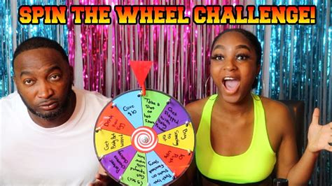 Spin The Wheel Challenge! - YouTube