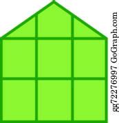 1 Greenhouse Icon Clipart To Use For Logos Clip Art | Royalty Free - GoGraph