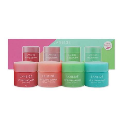 Laneige Lip Sleeping Mask Mini Kit 1 Set 4 Pcs (8g x 4ea)