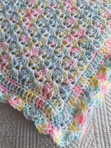 Baby Blanket, Crochet Baby Blanket, Baby Afghan, Soft and Cozy Baby Afghan, Crochet Baby Blanket ...