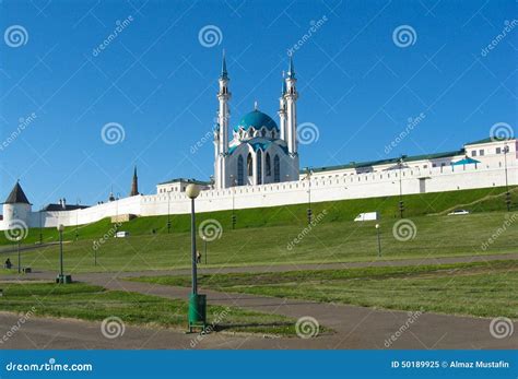 Kazan Kremlin stock image. Image of architecture, minaret - 50189925