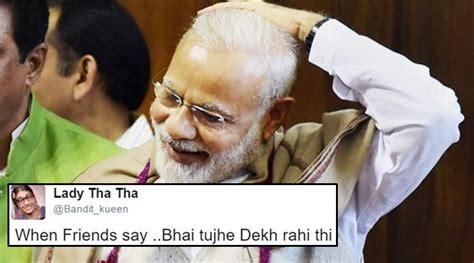 This photo of PM Modi has led to a hilarious caption contest on Twitter | Trending News - The ...