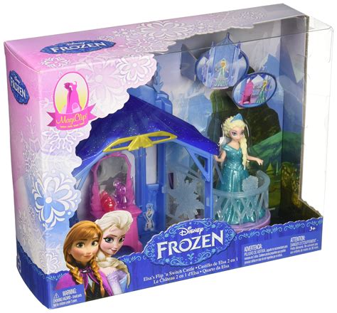 Buy Disney Frozen Toy - MagiClip Flip 'N Switch Castle Playset and Elsa ...