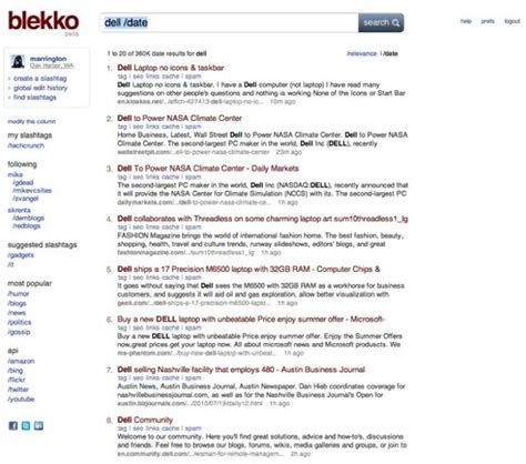 TechCrunch Review: The Blekko Search Engine Prepares To Launch | TechCrunch