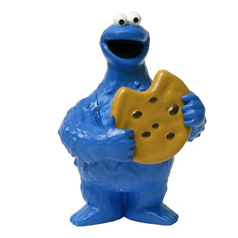 Cookie Monster Figurine 2.5" | Monster cookies, Figurines, Cookies