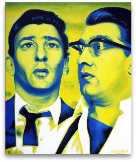 Ronnie and Reggie Kray original painting