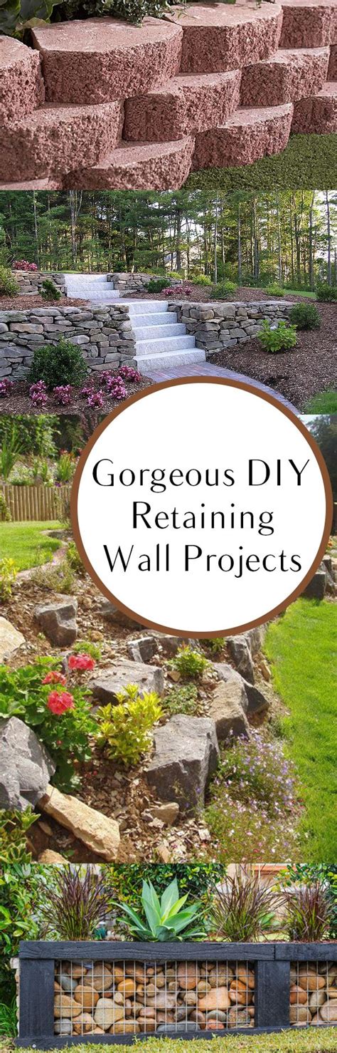 DIY Retaining Walls; Gorgeous Designs, Projects and Tutorials ...