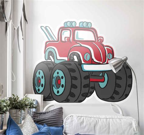 Monster Truck car decal - TenStickers