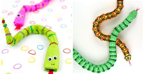 15 Super Fun Snake Crafts