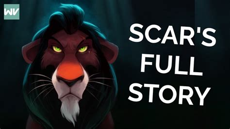 Scar BEFORE The Lion King (Full Story) | How He Got His Scar And Name ...