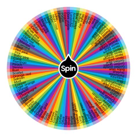 Colors | Spin The Wheel App