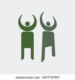 Human Vector Symbol Design People Icon Stock Vector (Royalty Free ...