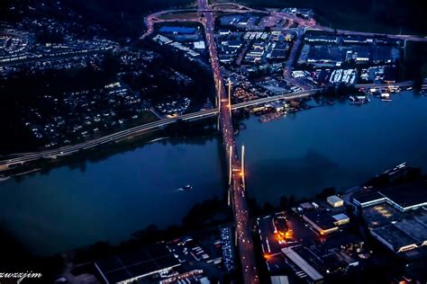 The night view of Vancouver 12，Alex Fraser Bridge, BC, Can… | Flickr