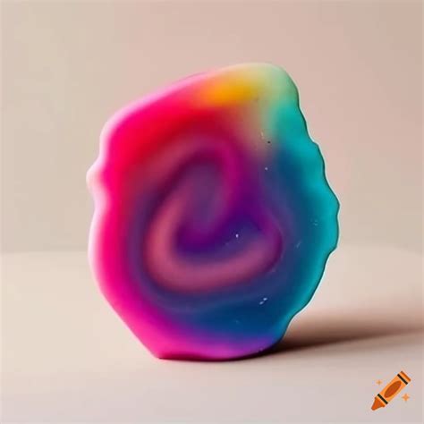 Vibrant nebulae made of melted soap on Craiyon