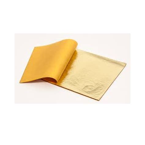 Gold Leaf – Edible 24 carat 3 sheets – Baking Supplies Online