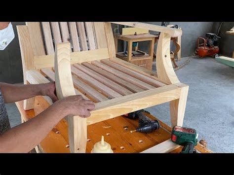 Easy DIY Beginner Steps On How To Build A Recliner Chair - YouTube ...