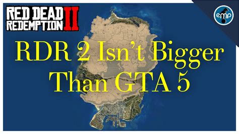 RDR 2 Isn’t Bigger Than GTA 5 - YouTube