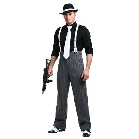 Mens Mafia Underboss 1920's Style Gangster Costume on Aliexpress.com | Alibaba Group