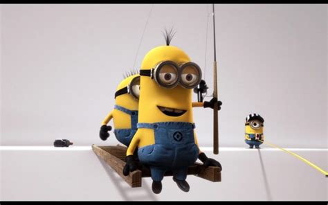 Minions fishing Despicable Me 2 HD Wallpaper | Minions, My minion, Minions love