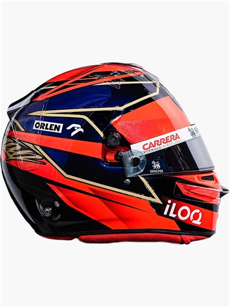 "Kimi Raikkonen 2021 Helmet" Sticker for Sale by cydney2002 | Redbubble