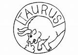 Taurus Zodiac Sign coloring Page  Download Print Or Color Online For Free sketch template