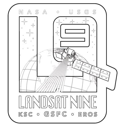 Landsat 9 Mission Coloring Pages | Landsat Science