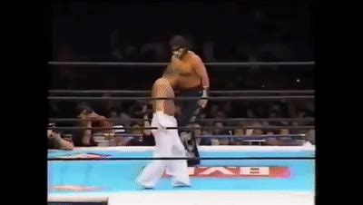 Great Muta vs Jinsei Shinzaki - 04/29/96 on Make a GIF