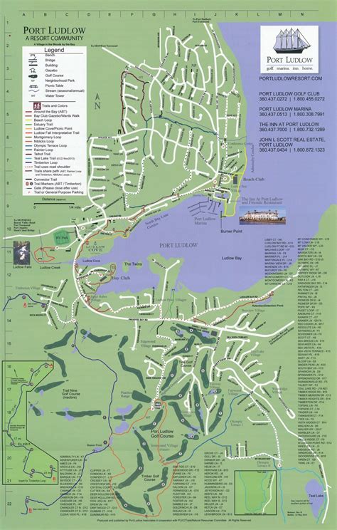 Port Ludlow Hiking Map — Port Ludlow Hiking Club