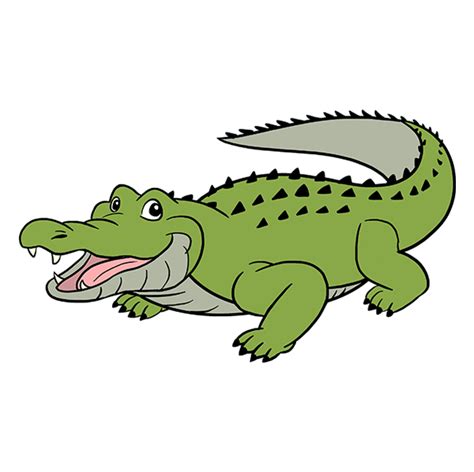 How to Draw an Alligator - Really Easy Drawing Tutorial