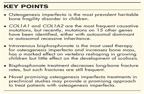 Osteogenesis imperfecta: diagnosis and treatment : Current Opinion in Endocrinology, Diabetes ...