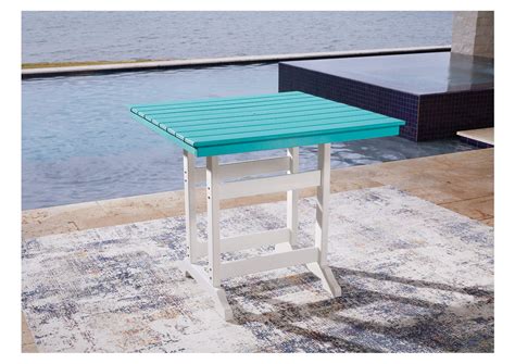 Eisely Outdoor Counter Height Dining Table