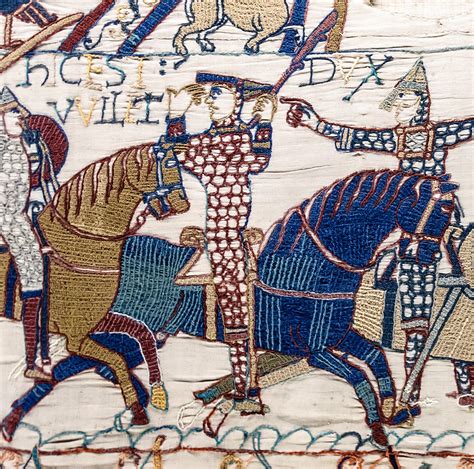 William the Conqueror on Horseback, Bayeux Tapestry (Illustration) - World History Encyclopedia