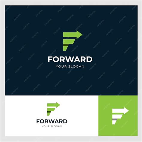 Premium Vector | Forward logo or F letter logo