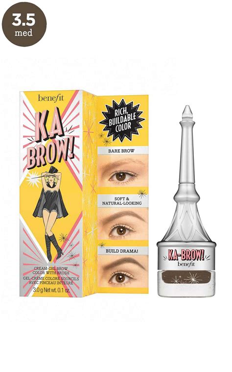 Benefit Cosmetics - Ka-BROW! Eyebrow Cream-Gel Colour in 3.5 - Neutral Medium Brown | Showpo