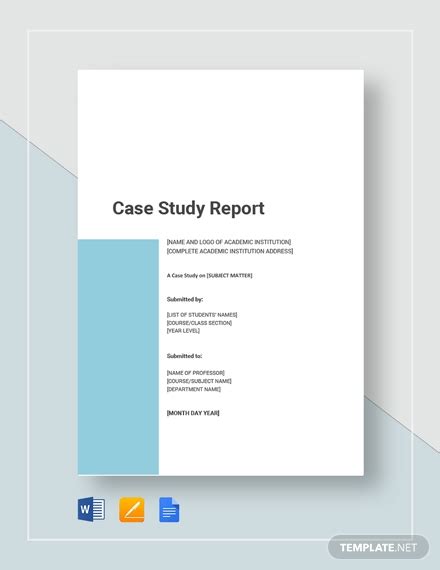 Medical Case Study - 7+ Examples, Format, Google Docs, Word, Pages, Pdf