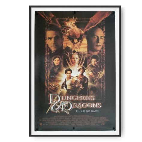 Dungeons and Dragons (2000) Original US One Sheet Poster - Cinema ...