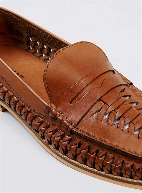 Marne Loafer Tan Leather Weaved Loafers | Mens woven loafers, Sneakers men fashion, Best shoes ...