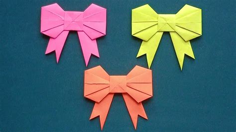 How To Make Paper Bow / Unique Paper Bow / Handmade Paper Bow - YouTube