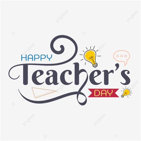 Happy Teachers Day Calligraphy Design, Teacher S Day, Calligraphy, National Teacher S Day PNG ...