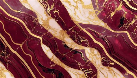 Premium AI Image | Photo abstract marble burgundy and gold background