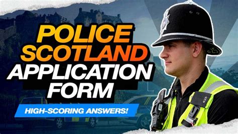 Police Scotland Application Questions & Answers | Competency Answers