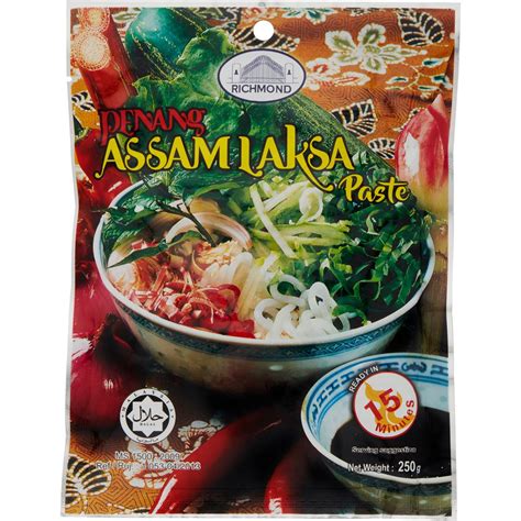 Richmond Curry Paste Penang Assam Laksa 250g | Woolworths