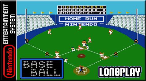 Baseball - Full Game 100% Walkthrough | Longplay - NES - YouTube