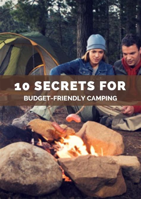 10 Secrets for Budget-Friendly Family Camping | Family vacation travel ...