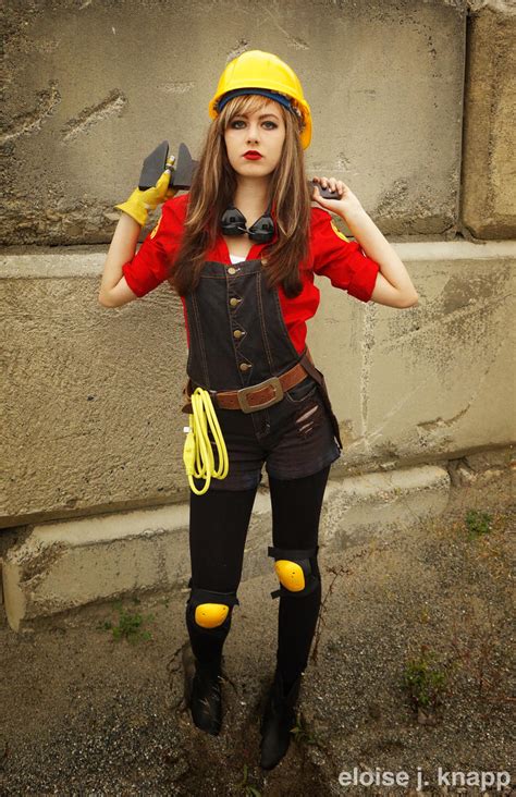 TF2 Fem Engineer Cosplay 5 by leAlmighty on DeviantArt