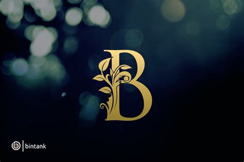 Gold B Letter Logo | Creative Logo Templates ~ Creative Market