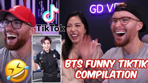 BTS FUNNY MOMENTS TikTok Compilation Reaction! ARMY EDITS LMAO!🤣😭 - YouTube